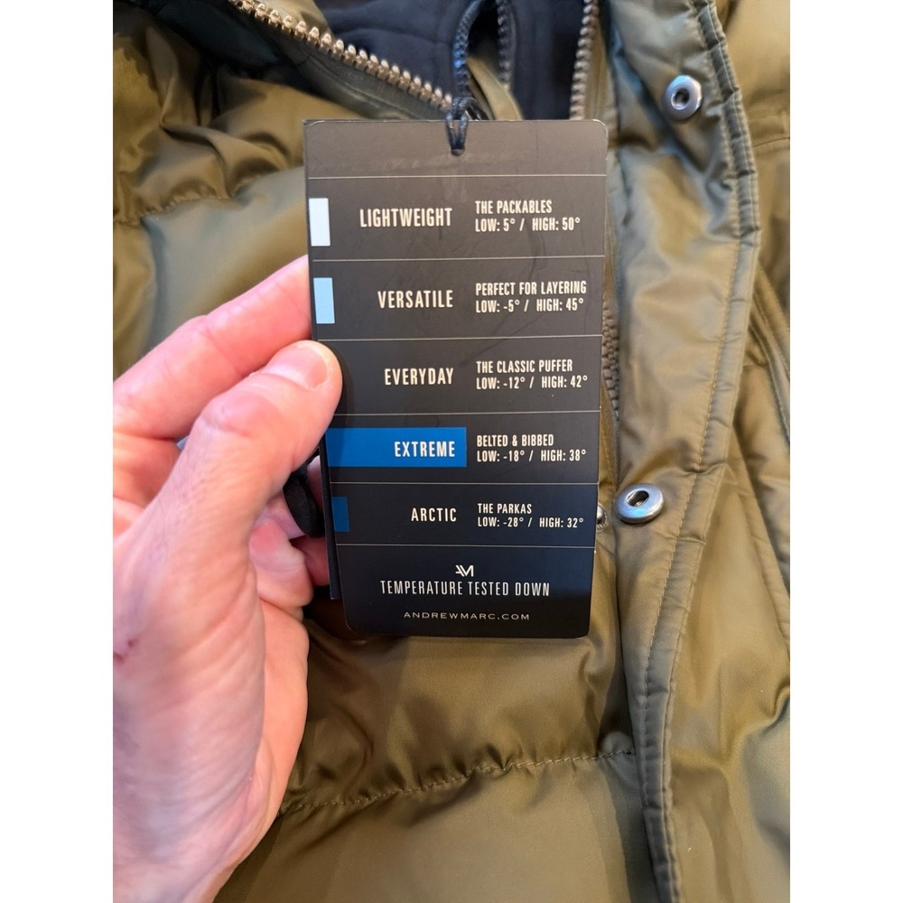 Andrew Marc New York Puffer Jacket NWT - Picture 3 of 4